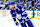 TORONTO, ON - MAY 2: Joel Edmundson #20 of the Toronto Maple Leafs skates during warmups before facing the Boston Bruins in Game Six of the First Round of the 2024 Stanley Cup Playoffs at Scotiabank Arena on May 2, 2024 in Toronto, Ontario, Canada. (Photo by Kevin Sousa/NHLI via Getty Images)