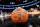 DETROIT, MICHIGAN - APRIL 1: An official Wilson branded NBA game ball is pictured prior to the Detroit Pistons vs. Memphis Grizzlies game at Little Caesars Arena on April 1, 2024 in Detroit, Michigan. NOTE TO USER: User expressly acknowledges and agrees that by downloading and/or using this photo, User agrees to the terms and conditions of the Getty Images License Agreement. (Photo by Nic Antaya/Getty Images)