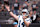 LAS VEGAS, NEVADA – SEPTEMBER 22: Quarterback Andy Dalton #14 of the Carolina Panthers warms up before the game against the Las Vegas Raiders at Allegiant Stadium on September 22, 2024 in Las Vegas, Nevada. (Photo by Ian Maule/Getty Images)