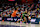 UNCASVILLE, CT - SEPTEMBER 17: Minnesota Lynx guard Courtney Williams (10) handles the ball while defended by Connecticut Sun forward/guard DeWanna Bonner (24) during a WNBA game between the Minnesota Lynx and the Connecticut Sun on September 17,2024, at Mohegan Sun Arena in Uncasville, CT. (Photo by Erica Denhoff/Icon Sportswire via Getty Images)