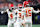 ATLANTA, GEORGIA – SEPTEMBER 22: Rashee Rice #4 of the Kansas City Chiefs celebrates a touchdown with Patrick Mahomes #15 and JuJu Smith-Schuster #9 during the second quarter against the Atlanta Falcons at Mercedes-Benz Stadium on September 22 2024 in Atlanta, Georgia. (Photo by Kevin C. Cox/Getty Images)