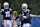 WESTFIELD, INDIANA – AUGUST 15: Anthony Richardson #5 of the Indianapolis Colts attempts to pass the ball while teammate Joe Flacco (L) #15 during a joint practice with the Arizona Cardinals at the Grand Park Sports Campus on August 15, 2024 in Westfield, Indiana. (Photo by Justin Casterline/Getty Images)