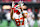 ATLANTA, GA SEPTEMBER 22: Kansas City tight end Travis Kelce (87) warms up prior to the start of the NFL game between the Kansas City Chiefs and the Atlanta Falcons on September 22nd, 2024 at Mercedes-Benz Stadium in Atlanta, GA. (Photo by Rich von Biberstein/Icon Sportswire via Getty Images)