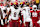 GLENDALE, ARIZONA – SEPTEMBER 29: Brian Robinson Jr. #8 of the Washington Commanders celebrates his touchdown run with Jayden Daniels #5 during the first quarter against the Arizona Cardinals at State Farm Stadium on September 29, 2024 in Glendale, Arizona. (Photo by Christian Petersen/Getty Images)