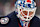 COLUMBUS, OHIO - SEPTEMBER 30: Elvis Merzlikins #90 of the Columbus Blue Jackets looks on before a preseason game against the Washington Capitals at Nationwide Arena on September 30, 2024 in Columbus, Ohio. (Photo by Jason Mowry/Getty Images)