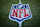 LANDOVER, MD - OCTOBER 09: A general view of an NFL logo on the field during the game between the Washington Commanders and the Tennessee Titans at FedExField on October 9, 2022 in Landover, Maryland. (Photo by Scott Taetsch/Getty Images)