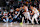 SAN ANTONIO, TX - APRIL 12: Victor Wembanyama #1 of the San Antonio Spurs dribbles the ball during the game against the Denver Nuggets on April 12, 2024 at the Frost Bank Center in San Antonio, Texas. NOTE TO USER: User expressly acknowledges and agrees that, by downloading and or using this photograph, user is consenting to the terms and conditions of the Getty Images License Agreement. Mandatory Copyright Notice: Copyright 2024 NBAE (Photos by Garrett Ellwood/NBAE via Getty Images)