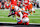 LAS VEGAS, NEVADA - OCTOBER 04: LeQuint Allen #1 of the Syracuse Orange runs over Tony Grimes #0 of the UNLV Rebels while scoring a rushing touchdown during the first quarter of a game at Allegiant Stadium on October 04, 2024 in Las Vegas, Nevada. (Photo by Ian Maule/Getty Images)