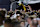 NASHVILLE, TN - OCTOBER 05: Vanderbilt Commodores fans carry the goal posts around the field following a game between the Vanderbilt Commodores and Alabama Crimson Tide, October 5, 2024 at FirstBank Stadium in Nashville, Tennessee. (Photo by Matthew Maxey/Icon Sportswire via Getty Images)