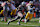 COLUMBUS, OHIO - OCTOBER 05: Wide receiver Jeremiah Smith #4 of the Ohio State Buckeyes carries the ball against the Iowa Hawkeyes during the second quarter at Ohio Stadium on October 05, 2024 in Columbus, Ohio. (Photo by Jason Mowry/Getty Images)