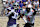 MANHATTAN, KS - SEPTEMBER 28: Running back DJ Giddens #31 of the Kansas State Wildcats runs up field for a first down past safety Trey Rucker #9 of the Oklahoma State Cowboys in the first half at Bill Snyder Family Football Stadium on September 28, 2024 in Manhattan, Kansas. (Photo by Peter Aiken/Getty Images)