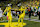 EUGENE, OREGON - OCTOBER 4: Wide receiver Evan Stewart #7 of the Oregon Ducks celebrates a touchdown with teammate Tez Johnson #15 of the Oregon Ducks during the first half against the Michigan State Spartans at Autzen Stadium on October 4, 2024 in Eugene, Oregon. (Photo by Tom Hauck/Getty Images)