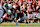 AMES, IA - AUGUST 31: Running back Sawyer Seidl #20 of the North Dakota Fighting Hawks is tackled by defensive back Jeremiah Cooper #4, and linebacker Jacob Ellis #44 of the Iowa State Cyclones as he rushed for yards in the first half of play at Jack Trice Stadium on August 31, 2024, in Ames, Iowa. (Photo by David Purdy/Getty Images)