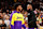 LOS ANGELES, CA - OCTOBER 6: Bronny James #9 of the Los Angeles Lakers smiles before the game against the Phoenix Suns on October 6, 2024 at Acrisure Arena in Palm Springs, California. NOTE TO USER: User expressly acknowledges and agrees that, by downloading and/or using this Photograph, user is consenting to the terms and conditions of the Getty Images License Agreement. Mandatory Copyright Notice: Copyright 2024 NBAE (Photo by Adam Pantozzi/NBAE via Getty Images)