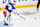 NEW YORK, NY - OCTOBER 01: New York Rangers Goalie Igor Shesterkin (31) plays the puck during the first period of the National Hockey League preseason game between the New Jersey Devils and the New York Rangers on October 1, 2024 at Madison Square Garden in New York, NY. (Photo by Joshua Sarner/Icon Sportswire via Getty Images)