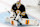 Boston, MA - May 17: Boston Bruins goalie Jeremy Swayman makes a save against the Florida Panthers in the second period. (Photo by Matthew J. Lee/The Boston Globe via Getty Images)