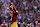 LANDOVER, MARYLAND - OCTOBER 06: Jayden Daniels #5 of the Washington Commanders celebrates after a touchdown against the Cleveland Browns during the third quarter at Northwest Stadium on October 06, 2024 in Landover, Maryland. (Photo by Patrick Smith/Getty Images)