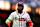 ATLANTA, GA - SEPTEMBER 30: Marcell Ozuna #20 of the Atlanta Braves reacts after hitting a two RBI single in the seventh inning during the game between the New York Mets and the Atlanta Braves at Truist Park on Monday, September 30, 2024 in Atlanta, Georgia. (Photo by Todd Kirkland/MLB Photos via Getty Images)