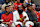 OCEANSIDE, CA - OCTOBER 8: Norman Powell #24, James Harden #1, and Kawhi Leonard #2 of the LA Clippers look on during the game against the Brooklyn Nets during a NBA preseason game on October 8, 2024 at Frontwave Arena in Oceanside, California. NOTE TO USER: User expressly acknowledges and agrees that, by downloading and/or using this Photograph, user is consenting to the terms and conditions of the Getty Images License Agreement. Mandatory Copyright Notice: Copyright 2024 NBAE (Photo by Juan Ocampo/NBAE via Getty Images)