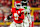 KANSAS CITY, MO - OCTOBER 07: JuJu Smith-Schuster #9 of the Kansas City Chiefs runs the ball during an NFL football game against the New Orleans Saints at GEHA Field at Arrowhead Stadium on October 7, 2024 in Kansas City, Missouri. (Photo by Cooper Neill/Getty Images)