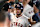 HOUSTON, TEXAS - SEPTEMBER 11: Alex Bregman #2 of the Houston Astros celebrates after scoring a run against the Oakland Athletics at Minute Maid Park on September 11, 2024 in Houston, Texas. (Photo by Jack Gorman/Getty Images)