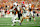 AUSTIN, TEXAS - OCTOBER 19: Jahdae Barron #7 of the Texas Longhorns intercepts a pass intended for Lawson Luckie #7 of the Georgia Bulldogs during the first quarter at Darrell K Royal-Texas Memorial Stadium on October 19, 2024 in Austin, Texas. (Photo by Alex Slitz/Getty Images)