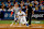 LOS ANGELES, CALIFORNIA - OCTOBER 20:  Tommy Edman #25 of the Los Angeles Dodgers watches the ball as he hits a two-run home run during the 3rd inning of Game Six of the National League Championship Series against the New York Metsat Dodger Stadium on October 20, 2024 in Los Angeles, California. (Photo by Kevork Djansezian/Getty Images)