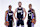 SACRAMENTO, CA - SEPTEMBER 30: De'Aaron Fox #5, Domantas Sabonis #11 and DeMar DeRozan #10 of the Sacramento Kings poses for a portrait during NBA Media Day on September 30, 2024 at the Golden 1 Center in Sacramento, California. NOTE TO USER: User expressly acknowledges and agrees that, by downloading and/or using this Photograph, user is consenting to the terms and conditions of the Getty Images License Agreement. Mandatory Copyright Notice: Copyright 2024 NBAE (Photo by Rocky Widner/NBAE via Getty Images)