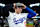 LOS ANGELES, CA – OCTOBER 20: Shohei Ohtani, No. 17 of the Los Angeles Dodgers, wears a hat to celebrate the Dodgers advancing to the World Series after winning Game 6 of the NLCS between the New York Mets and Los Angeles Dodgers presented by CreditDepot October 20. Stadium in Los Angeles, California on Sunday, 2024. (Photo: Daniel Shirey/MLB Photos via Getty Images)