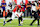 TAMPA, FL - OCTOBER 21: Tampa Bay Buccaneers wide receiver Chris Godwin (14) runs with the ball after making the catch during the game between the Baltimore Ravens and the Tampa Bay Buccaneers on October 21, 2024 at Raymond James Stadium in Tampa, Florida. (Photo by Cliff Welch/Icon Sportswire via Getty Images)