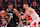 CHICAGO, ILLINOIS - FEBRUARY 13: Wendell Carter Jr. #34 of the Orlando Magic drives to the basket against Nikola Vucevic #9 of the Chicago Bulls during the second half at United Center on February 13, 2023 in Chicago, Illinois. NOTE TO USER: User expressly acknowledges and agrees that, by downloading and or using this photograph, User is consenting to the terms and conditions of the Getty Images License Agreement. (Photo by Michael Reaves/Getty Images)