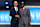 NEW YORK, NY - JUNE 22: Donovan Mitchell walks on stage with NBA commissioner Adam Silver after being drafted 13th overall by the Denver Nuggets during the first round of the 2017 NBA Draft at Barclays Center on June 22, 2017 in New York City. NOTE TO USER: User expressly acknowledges and agrees that, by downloading and or using this photograph, User is consenting to the terms and conditions of the Getty Images License Agreement. (Photo by Mike Stobe/Getty Images)