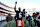 CLEVELAND, OHIO - OCTOBER 27: Jameis Winston #5 of the Cleveland Browns celebrates after his team's 29-24 win against the Baltimore Ravens at Huntington Bank Field on October 27, 2024 in Cleveland, Ohio. (Photo by Nick Cammett/Getty Images)