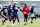 Foxborough, MA - October 31: New England Patriots head coach Jerod Mayo on the field during practice at Gillette Stadium. (Photo by Danielle Parhizkaran/The Boston Globe via Getty Images)