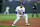 KANSAS CITY, MO - OCTOBER 9: Kansas City Royals shortstop Bobby Witt Jr. (7) throws after striking out in the third inning of Game 3 of the ALDS between the New York Yankees and the Kansas City Royals on October 9 caught a ground ball. 2024 at Kauffman Stadium in Kansas City, MO. (Photo by Scott Winters/Icon Sportswire via Getty Images)