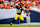 DENVER, CO - SEPTEMBER 15: Running back Jaylen Warren #30 of the Pittsburgh Steelers receives the punt during the fourth quarter of an NFL football game against the Denver Broncos, at Empower Field at Mile High on September 15, 2024 in Denver, Colorado. (Photo by Brooke Sutton/Getty Images)