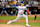 OAKLAND, CALIFORNIA – AUGUST 02: Joe Kelly #99 of the Los Angeles Dodgers pitches in the bottom of the fifth inning during the regular season game against the Oakland Athletics at Oakland Coliseum on August 2, 2024 in Oakland, California. (Photo by Gene Wang/Getty Images)