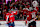 WASHINGTON, DC - NOVEMBER 02: Alex Ovechkin #8 celebrates with Logan Thompson #48 of the Washington Capitals after scoring a goal against the Columbus Blue Jackets during the first period of a game at Capital One Arena on November 02, 2024 in Washington, D.C. (Photo by Jess Rapfogel/NHLI via Getty Images)