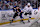 ST. LOUIS, MO - NOVEMBER 5: Victor Hedman #77 of the Tampa Bay Lightning pressures Dylan Holloway #81 of the St. Louis Blues on November 5, 2024 at the Enterprise Center in St. Louis, Missouri. (Photo by Joe Puetz/NHLI via Getty Images)
