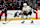 COLUMBUS, OHIO - JANUARY 2: Trent Frederic #11 of the Boston Bruins skates after the puck during the game against the Columbus Blue Jackets at Nationwide Arena on January 2, 2024 in Columbus, Ohio. Boston defeated Columbus 4-1. (Photo by Kirk Irwin/Getty Images)