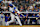 NEW YORK, NY - OCTOBER 30:  Teoscar Hernández #37 of the Los Angeles Dodgers singles in the ninth inning during Game 5 of the 2024 World Series presented by Capital One between the Los Angeles Dodgers and the New York Yankees at Yankee Stadium on Wednesday, October 30, 2024 in New York, New York. (Photo by Mary DeCicco/MLB Photos via Getty Images)