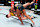 Karine Silva completes a takedown against Ariane Lipski