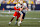 ATLANTA, GEORGIA - NOVEMBER 9: Haynes King #10 of the Georgia Tech Yellow Jackets is pursued by Wesley Bissainthe #31 of the Miami Hurricanes during the third quarter at Bobby Dodd Stadium on November 9, 2024 in Atlanta, Georgia. (Photo by Todd Kirkland/Getty Images)