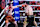 Saul 'Canelo' Alvarez throws a punch at Edgar Berlanga.