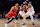 NEW YORK, NEW YORK - NOVEMBER 13: Zach LaVine #8 of the Chicago Bulls drives to the basket against Karl-Anthony Towns #32 of the New York Knicks during the fourth quarter at Madison Square Garden on November 13, 2024 in New York City. NOTE TO USER: User expressly acknowledges and agrees that, by downloading and or using this photograph, User is consenting to the terms and conditions of the Getty Images License Agreement.  (Photo by Elsa/Getty Images)