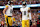 LANDOVER, MARYLAND - NOVEMBER 10: Pat Freiermuth #88 and Mike Williams #18 of the Pittsburgh Steelers celebrate after Williams' receiving touchdown in the fourth quarter of a game against the Washington Commanders at Northwest Stadium on November 10, 2024 in Landover, Maryland. (Photo by Patrick Smith/Getty Images)