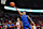 LAS VEGAS, NEVADA - NOVEMBER 09: PJ Haggerty #4 of the Memphis Tigers misses a layup against the UNLV Rebels in the second half of their game at the Thomas & Mack Center on November 09, 2024 in Las Vegas, Nevada. Tigers defeated the Rebels 80-74. (Photo by Candice Ward/Getty Images)