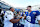 EAST RUTHERFORD, NEW JERSEY - OCTOBER 20: Saquon Barkley #26 of the Philadelphia Eagles shakes hands with Daniel Jones #8 of the New York Giants after the game at MetLife Stadium on October 20, 2024 in East Rutherford, New Jersey. Philadelphia defeated New York 28-3. (Photo by Al Bello/Getty Images)