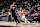 SAN ANTONIO, TX - NOVEMBER 23: Stephen Curry #30 of the Golden State Warriors drives to the basket during the game against the San Antonio Spurs on November 23, 2024 at the Frost Bank Center in San Antonio, Texas. NOTICE TO USER: User expressly acknowledges and agrees that by downloading and or using this photograph, User consents to the terms and conditions of the Getty Images License Agreement. Mandatory Copyright Notice: Copyright 2024 NBAE (Photos by Nathaniel S. Butler/NBAE via Getty Images)