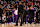 PHOENIX, AZ - NOVEMBER 20: Kevin Durant #35 of the Phoenix Suns looks on during the game against the New York Knicks on November 20, 2024 at Footprint Center in Phoenix, Arizona. NOTE TO USER: User expressly acknowledges and agrees that, by downloading and or using this photograph, user is consenting to the terms and conditions of the Getty Images License Agreement. Mandatory Copyright Notice: Copyright 2024 NBAE (Photo by Kate Frese/NBAE via Getty Images)